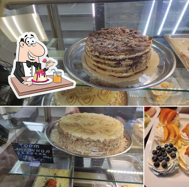 "Магазин-пекарня" представляет гостям большое количество десертов