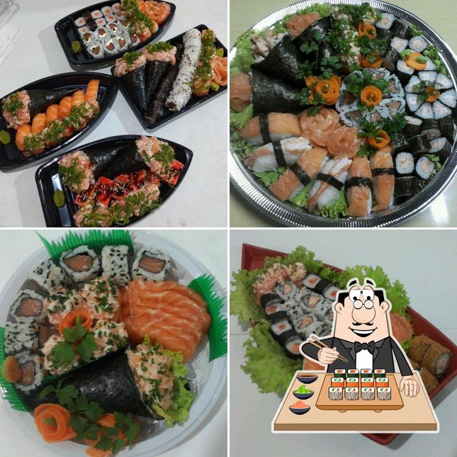 Presenteie-se com sushi no Sushi do LH