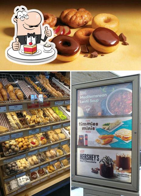 Tim Hortons sert une sélection de plats sucrés