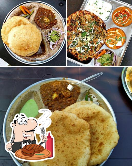 Om Bhatura Co. provides meat dishes