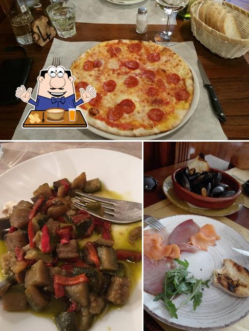 Еда в "Trattoria pizzeria Il Torrione"