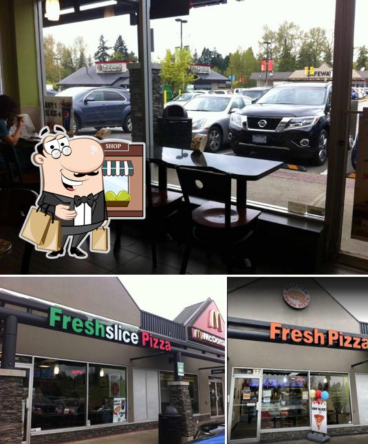 L'extérieur de Westview Fresh pizza