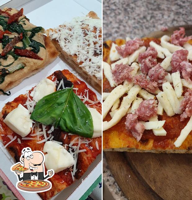 A RE DI ROMA PIZZA SNC, puoi provare una bella pizza