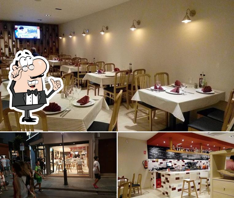 El interior de Restaurant La Mar De Bo