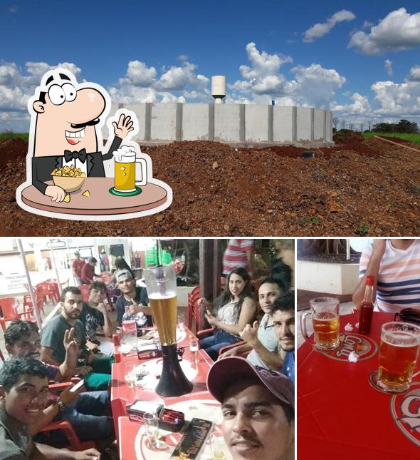 Lanchonete do Gordinho offerece uma seleção de cervejas