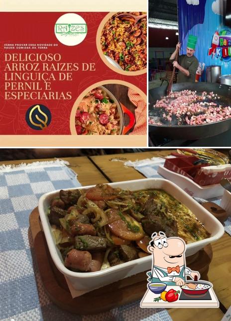 Paella em Raízes Comidas da Terra