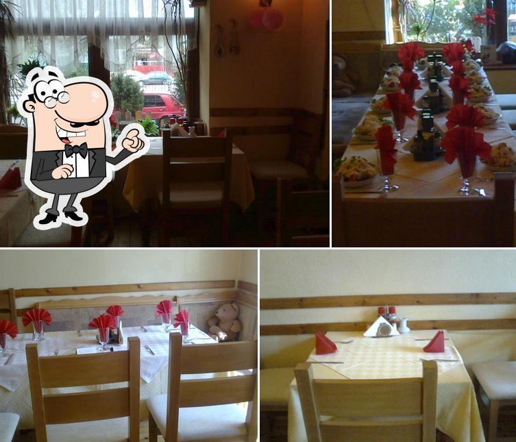 The interior of Ресторант Сага