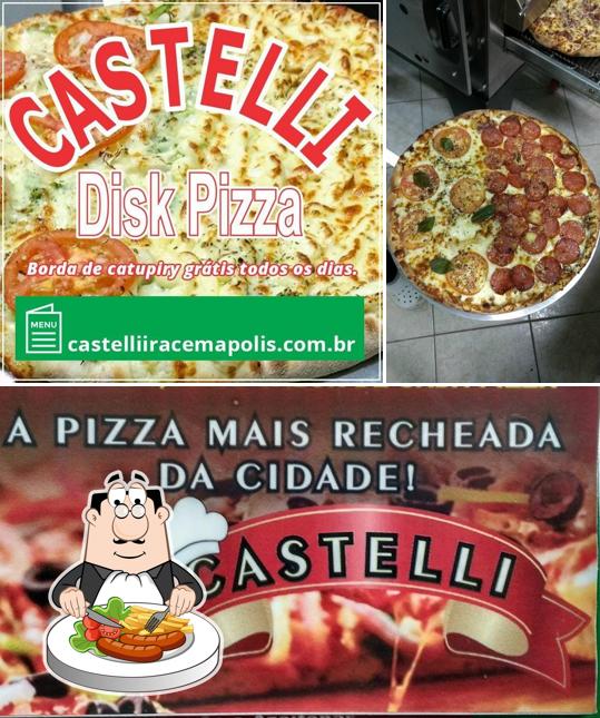 Comida em Pizzaria Castelli Iracemápolis