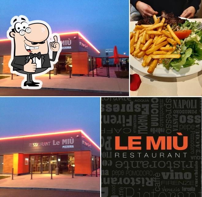 Взгляните на изображение пиццерии "Restaurant Le Miù"
