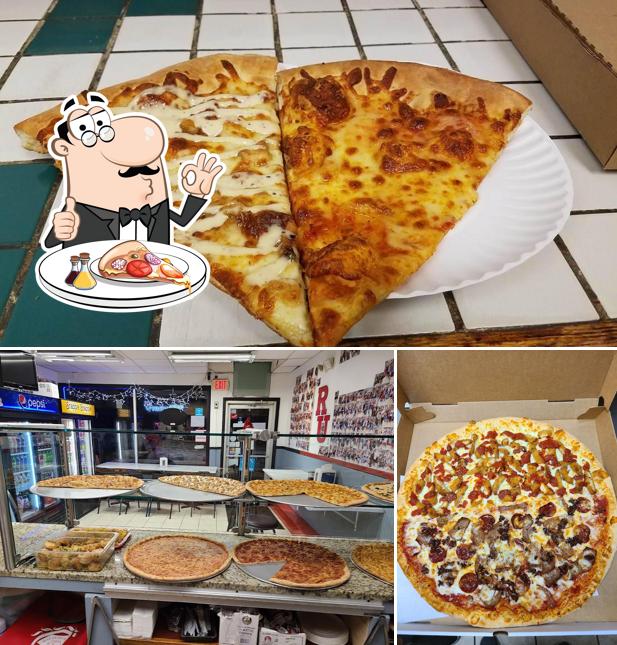 Order pizza at R.U. Grill & Pizza