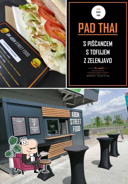 Gli interni di ABON Street food Kranj