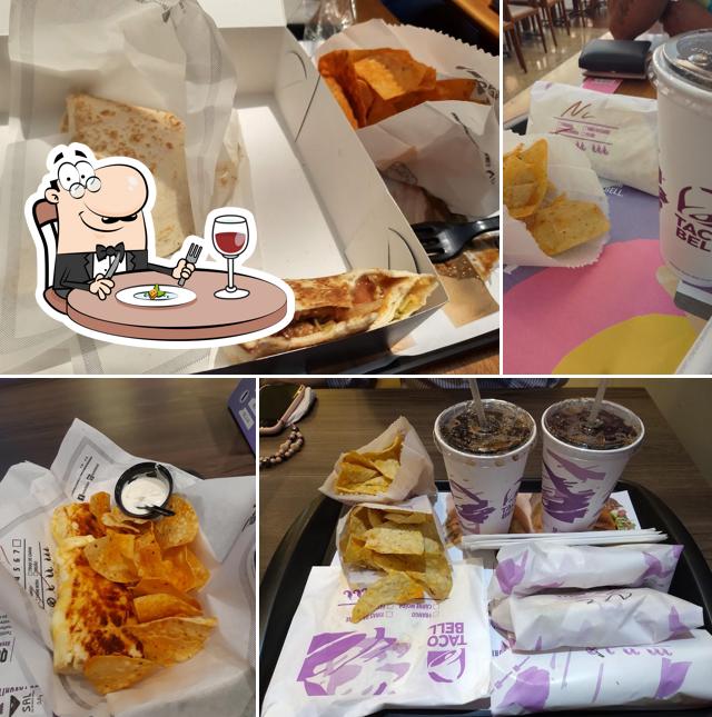 Comida em Taco Bell