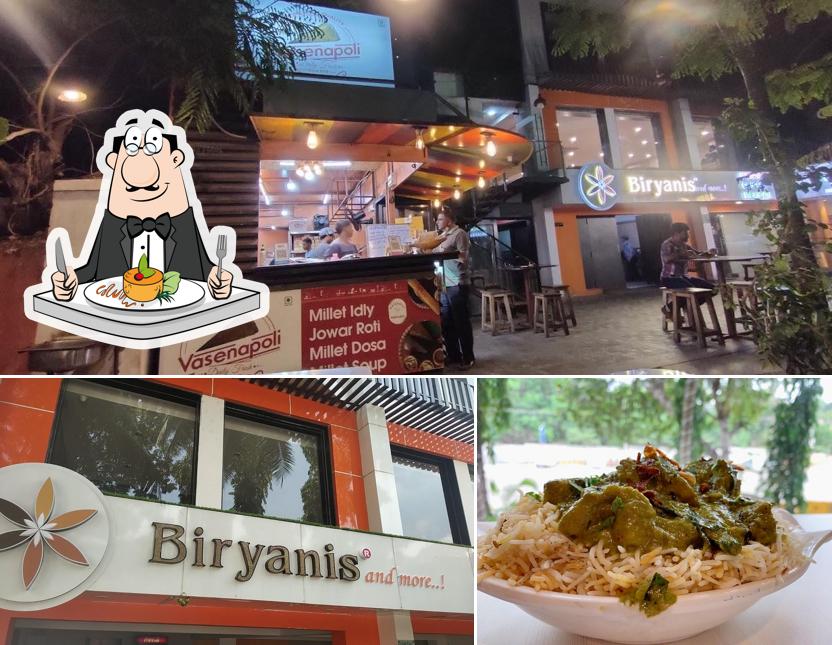 Food at Biryanis and More