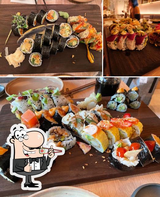 Choisissez de nombreuses options de sushi