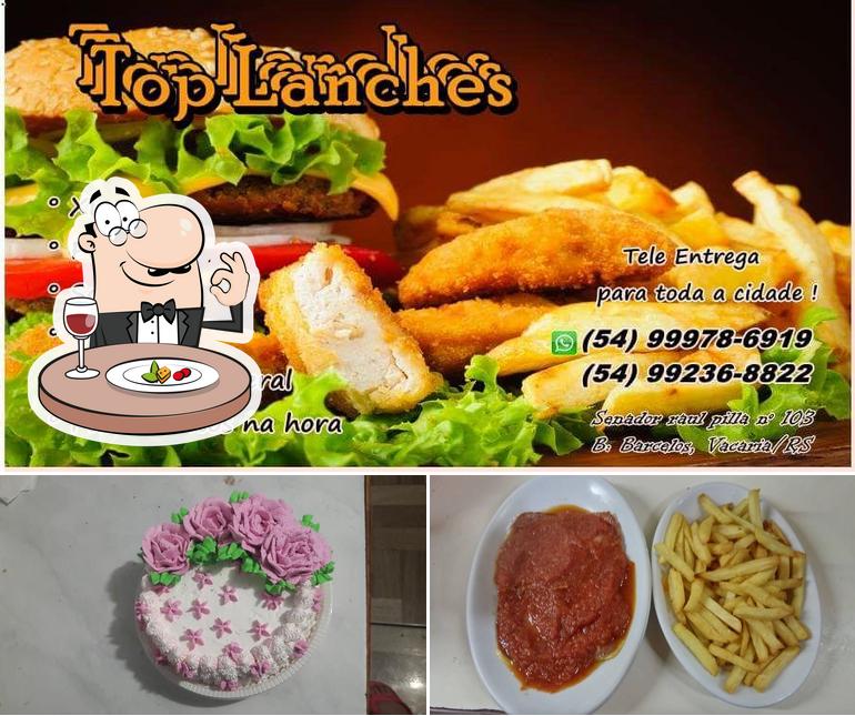 Comida em Top Lanches