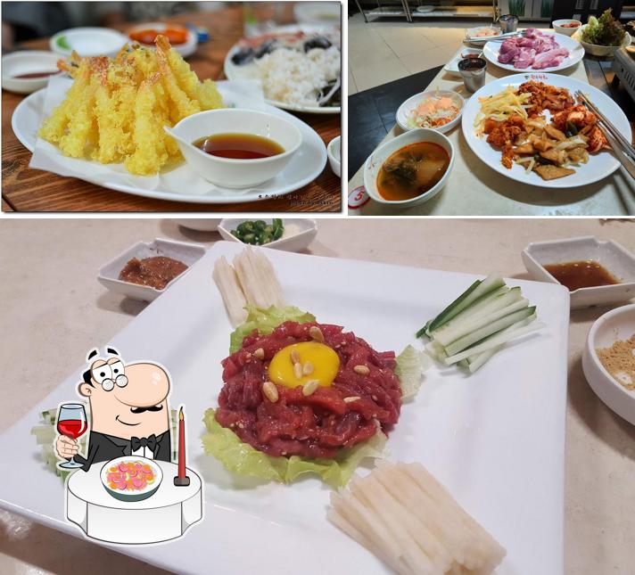 Tuna tartare at Don Harubang Korean Restaurant