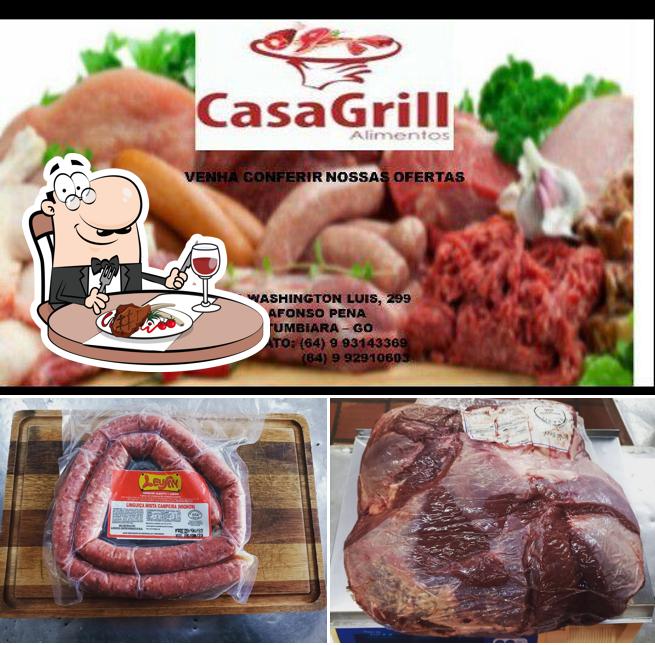 Costela em Casa Grill Alimentos