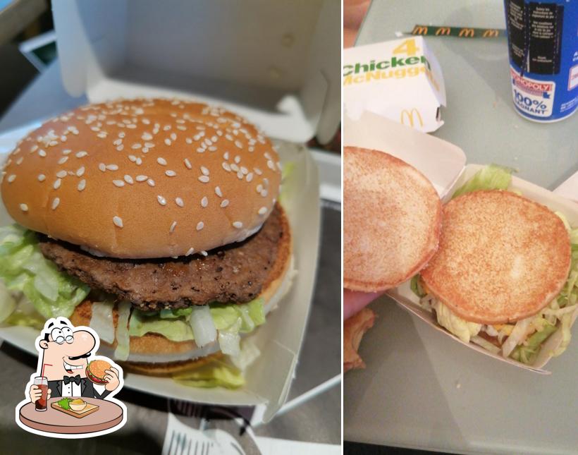 Prenez un hamburger à McDonald's