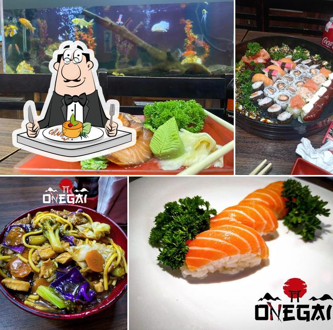 Comida em Restaurante Japonês - ONEGAI SUSHI