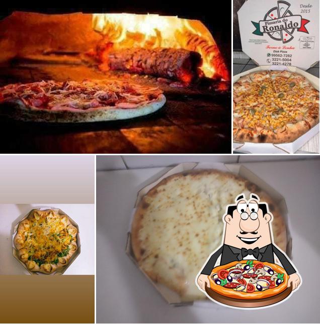 Experimente pizza no Pizzaria Do Ronaldo