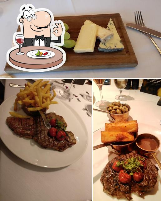 Food at Marco Pierre White Steakhouse Bar & Grill Nottingham