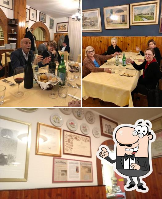 Gli interni di Trattoria Da Procida