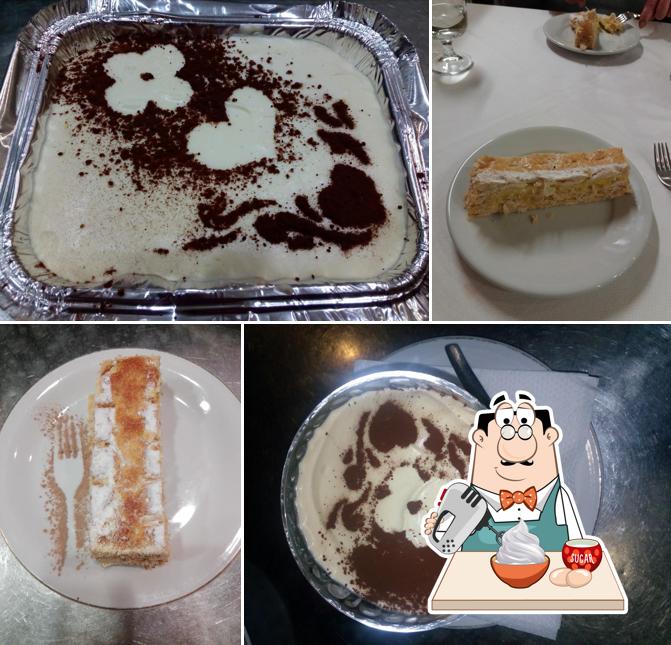 Ristorante pizzeria San Marco offre un'ampia varietà di dolci