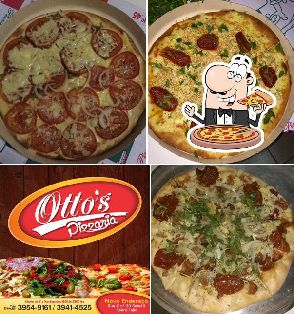 No Ottos Pizzaria, você pode desfrutar de pizza