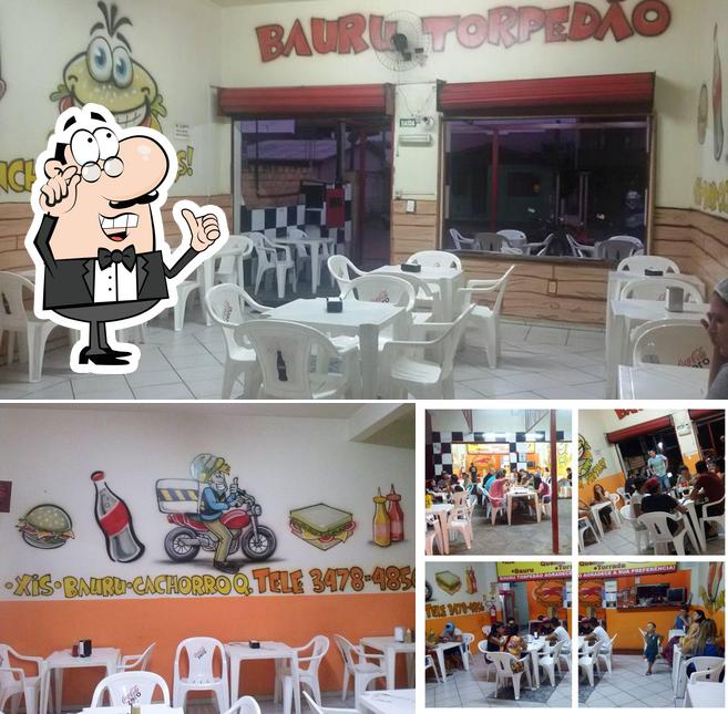 O interior do Bauru Torpedão