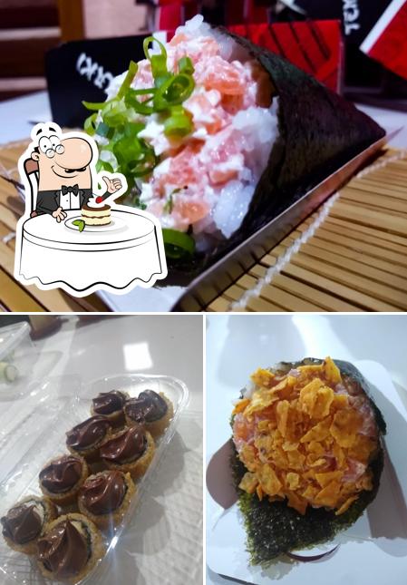 Mayumi Sushi serve uma variedade de pratos doces