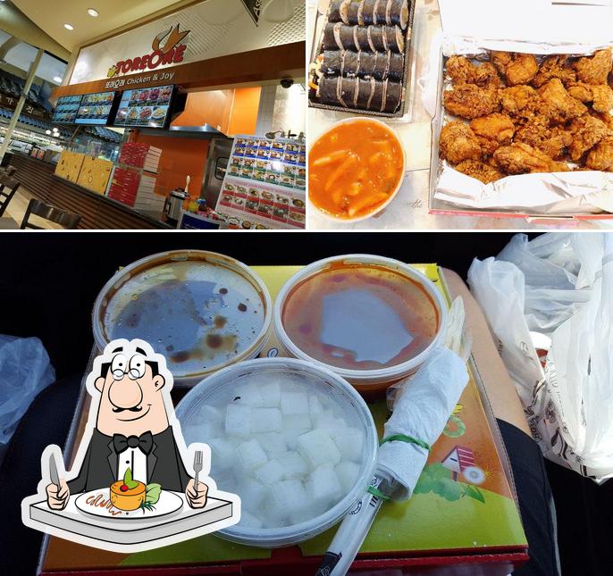 Еда в "Toreore Korean Fried Chicken"