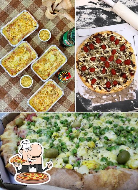 Experimente pizza no Bella Pizza Delivery