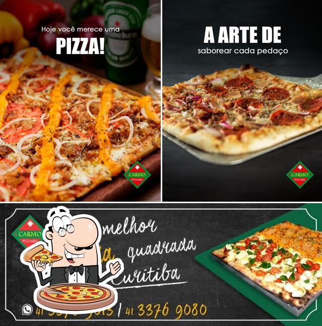 Escolha diversos estilos de pizza