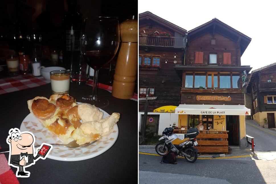 Voici une photo de Café de la Place, Gisèle Leron