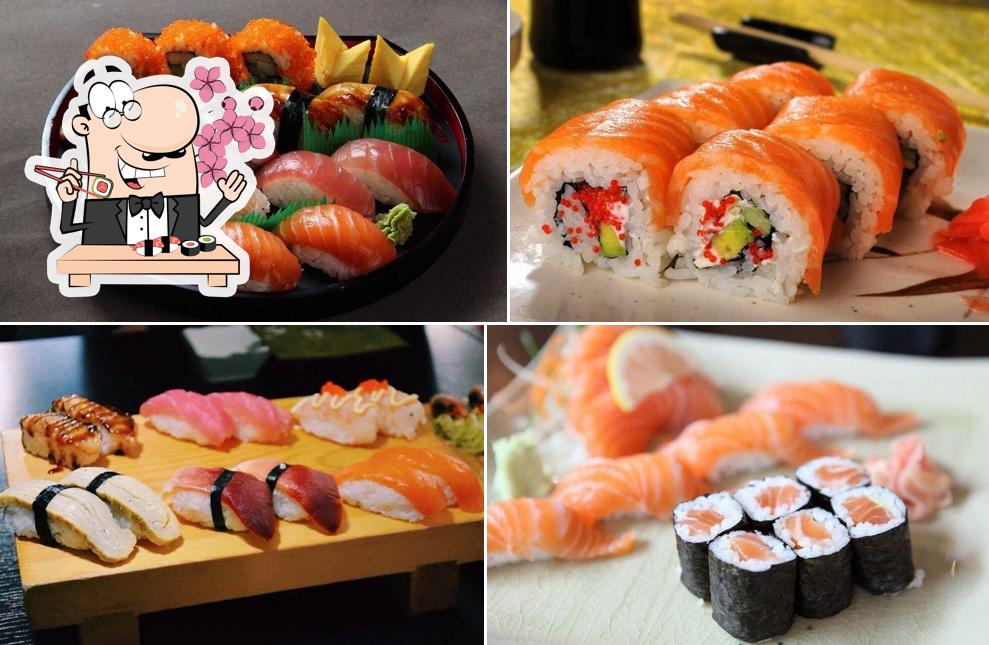 Ordina le diverse opzioni di sushi