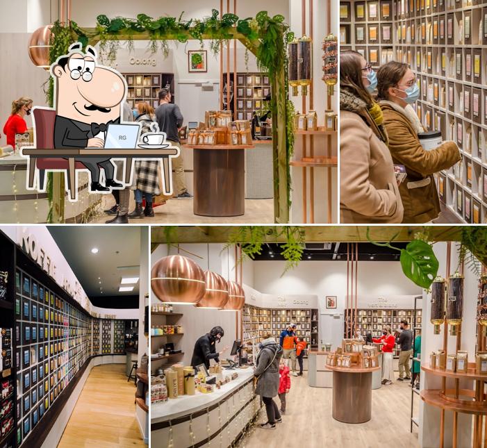 L'intérieur de Cantata Café, Thé & Cadeaux Shopping Belle-Île - Liège