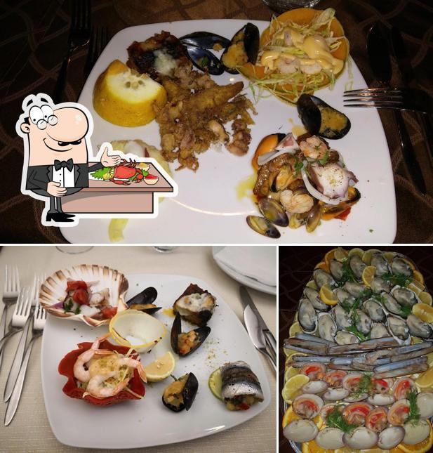 Gli ospiti di Ristorante Alberto....e i suoi sapori possono provare vari piatti di mare