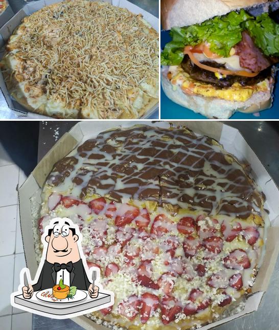 Comida em Bella Pizzaria