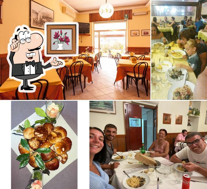 Gli interni di La Concordia Ristorante & Pizzeria