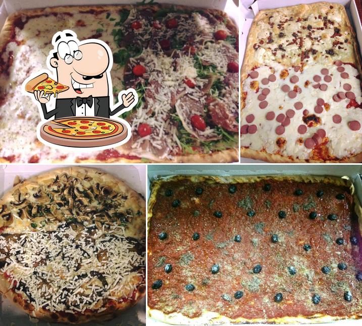 Scegli tra le molte varianti di pizza