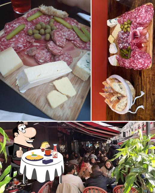 Assiette de fromage à L'Everest bar Chatelet