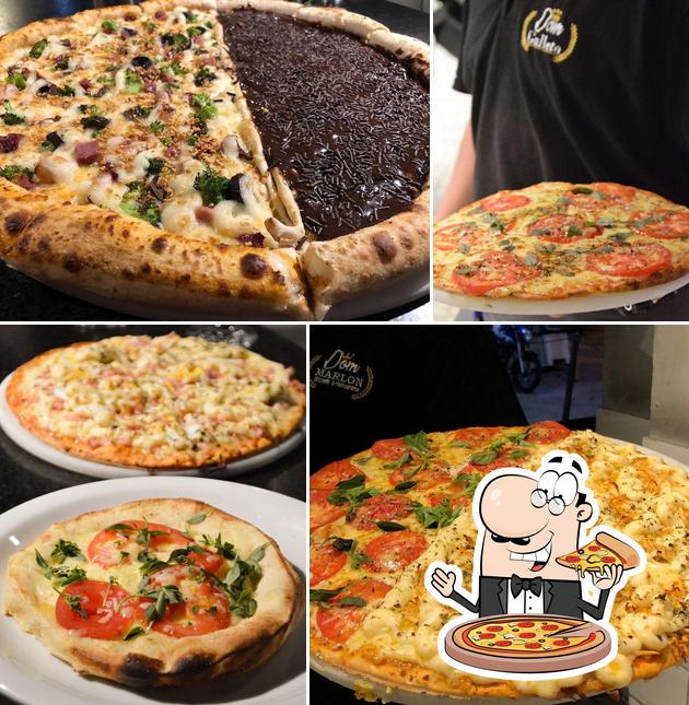 Experimente pizza no Dom Marlon - Pizzaria & Restaurante