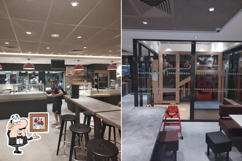 Découvrez l'intérieur de McDonald's