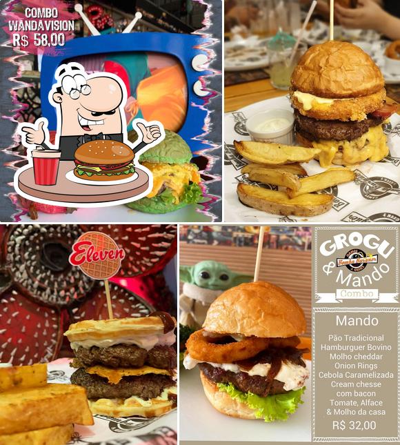 Delicie-se com um hambúrguer no Bomba Burguer Canoas - Hamburgueria Temática