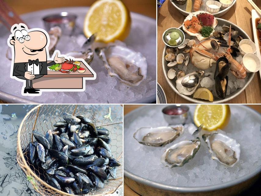 Попробуйте блюда с морепродуктами в "Vis op de Dijk"