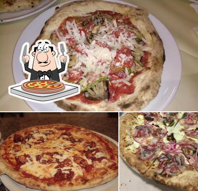 A Le Vie del Borgo Pizzeria, puoi goderti una bella pizza