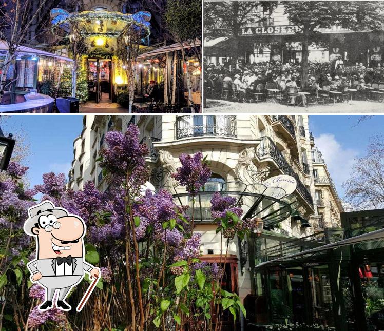 L'extérieur de La Closerie des Lilas