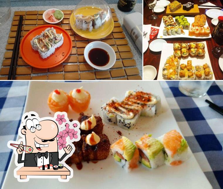 Les sushis sont une cuisine populaires provenant du Japon