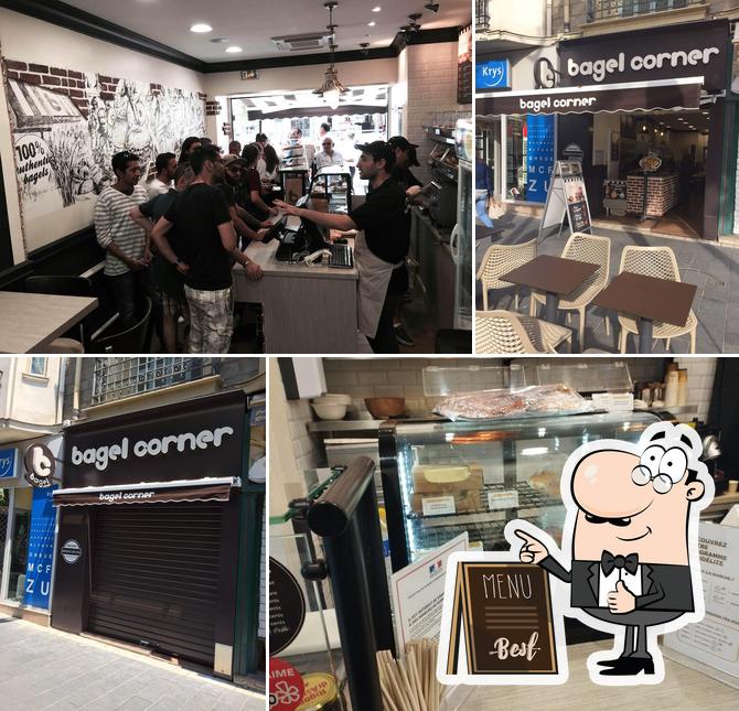 Voici une photo de Bagel Corner - Bagels - Donuts - Café