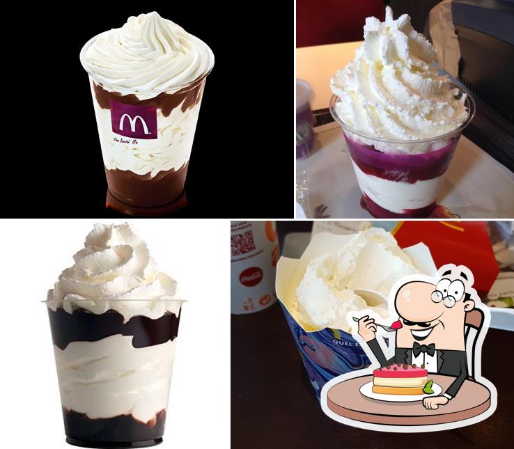 McDonald's propose une éventail de desserts